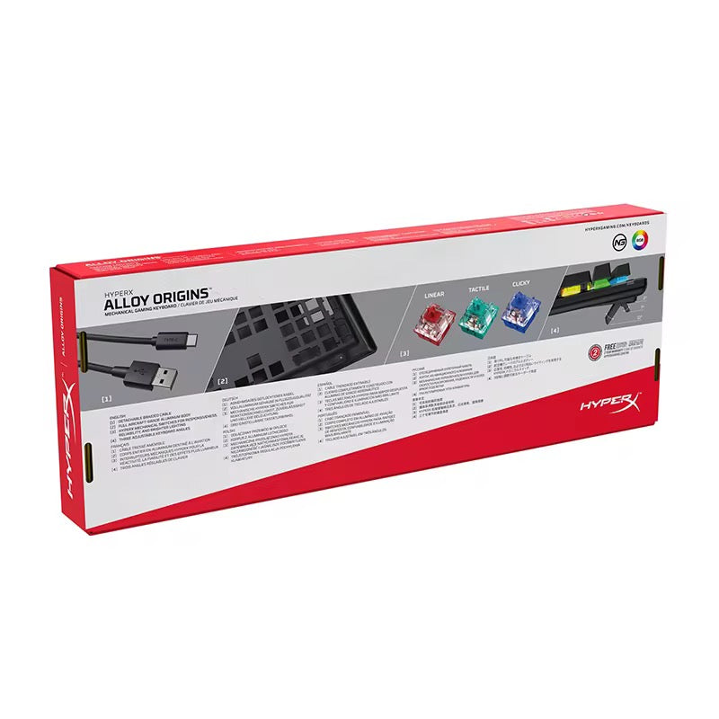 HyperX Alloy Origins – Mechanical Gaming Keyboard