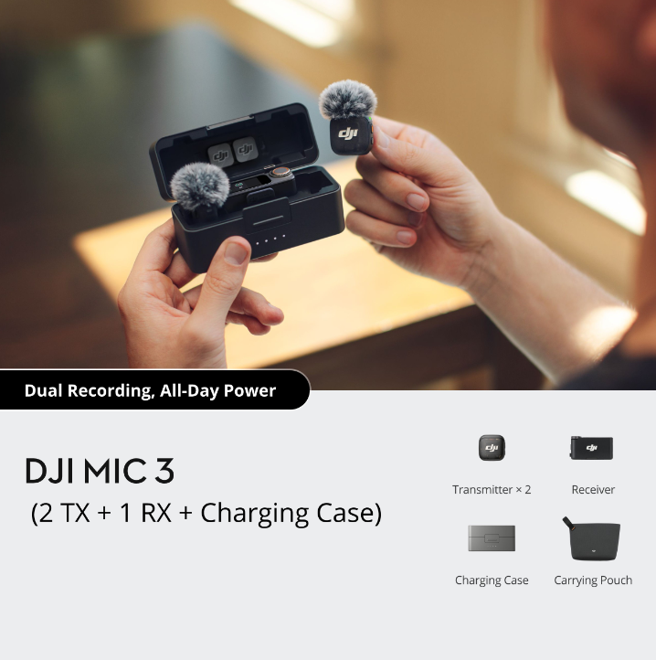DJI Mic 3 Professional