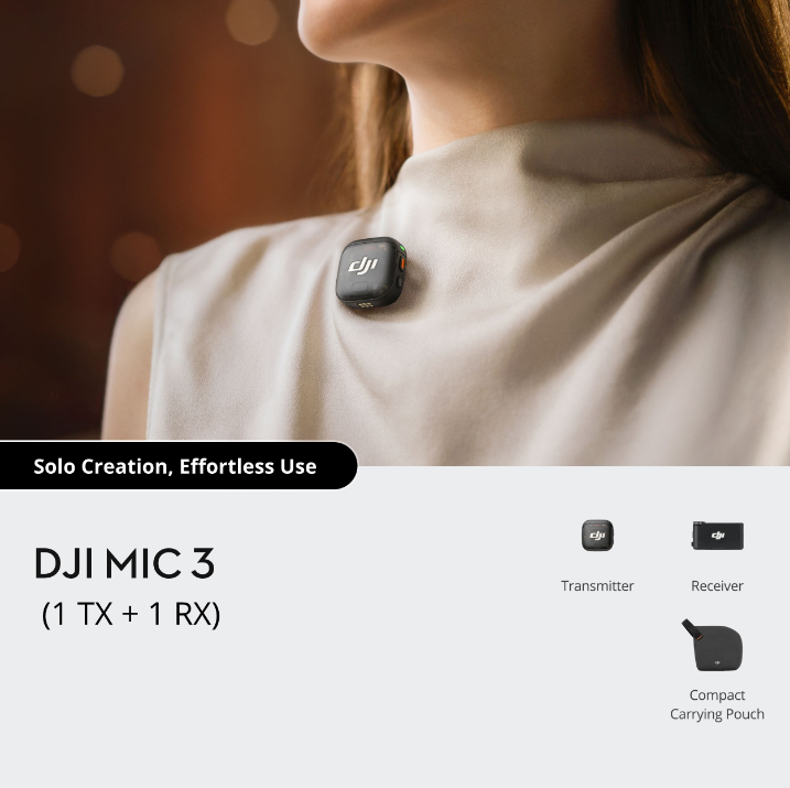 DJI Mic 3 Professional