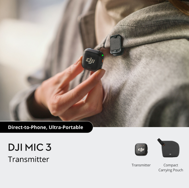 DJI Mic 3 Professional